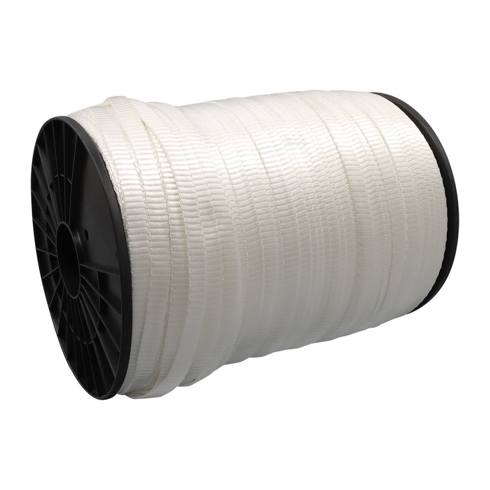 Polyester Pull Tape 5/8″ x 1000′ Mule Tape Flat Rope 1800 lbf Tensile Capacity