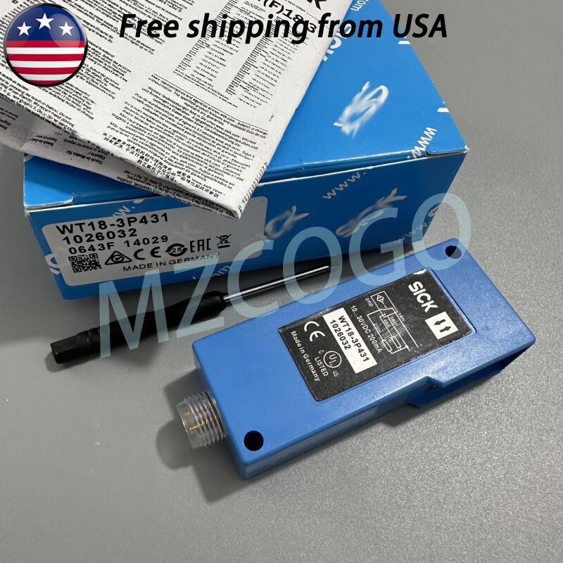For SICK WT18 – 3P431 WT18-3P431 1026032 Photoelectric Sensor Shipped From USA