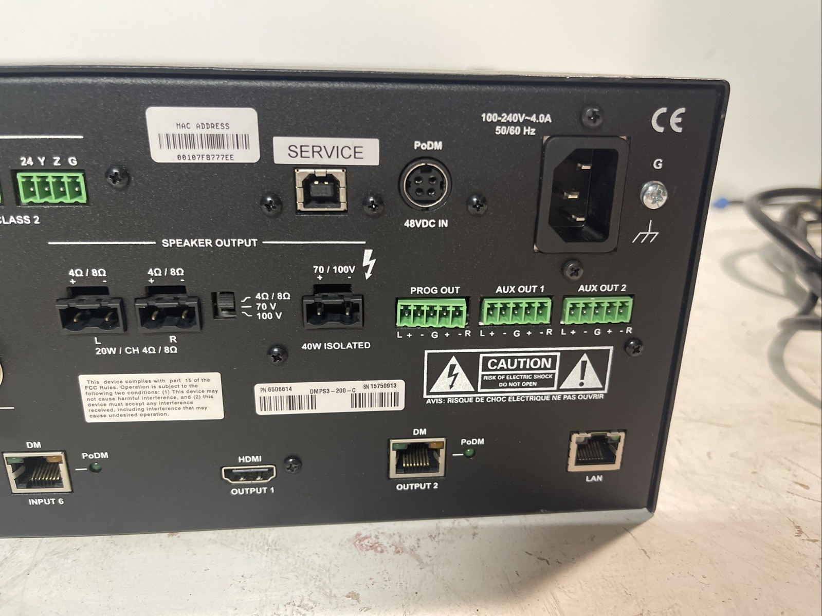 Crestron Professional Media System DMPS3-200C