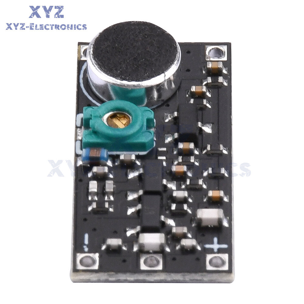 FM Transmitter Module Wireless Microphone Surveillance Frequency 88-108MHz