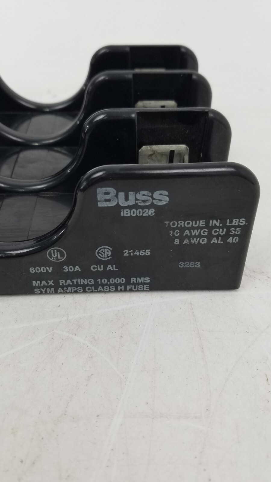 Lot of 2 – IB0026 Bussmann Fuse Holder – Next Day Option