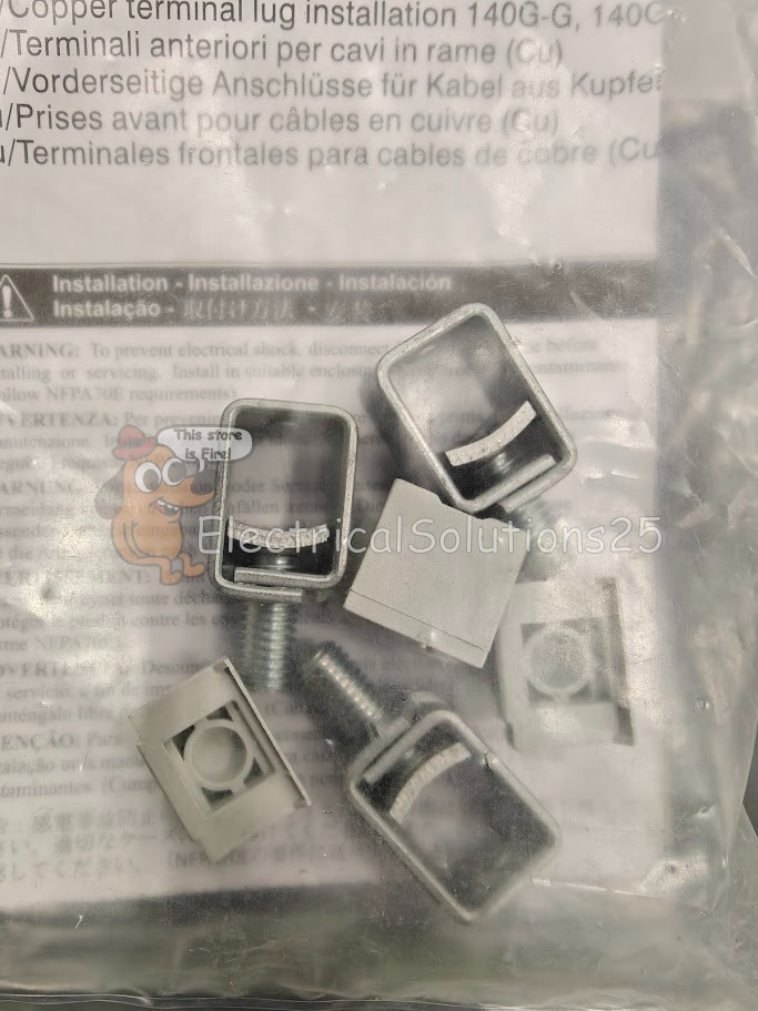 New Allen Bradley 140G-H-TLC13 H Frame Terminal Lug Kit – Free Shipping