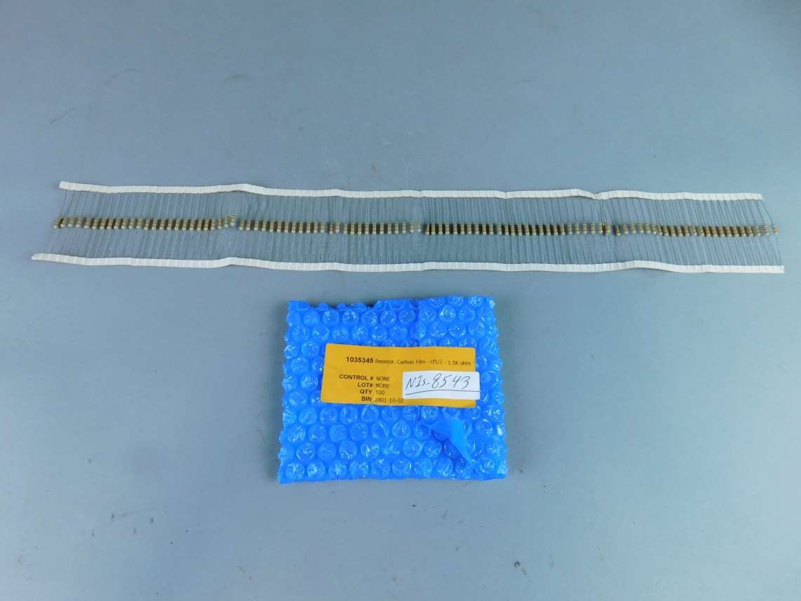 *Pack of 100* Ohmite Resistor CF1/2-1.5K Ohm – NEW Surplus!