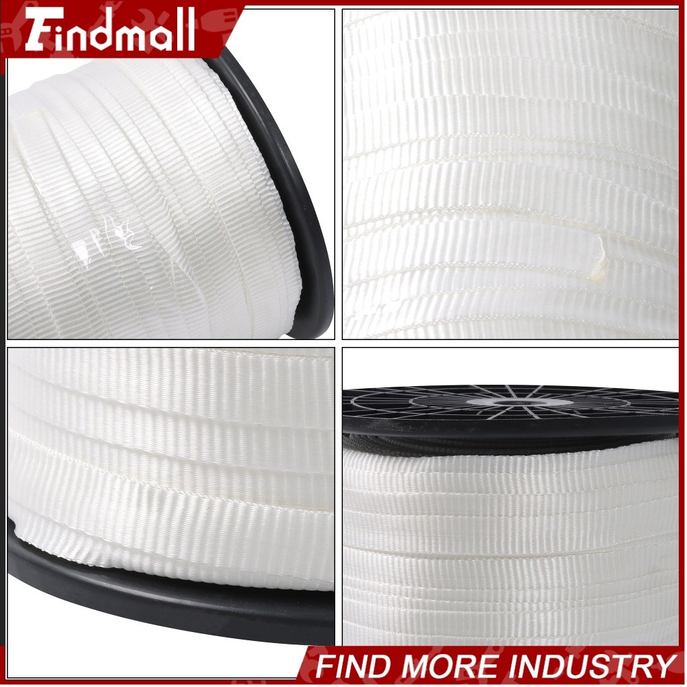 Findmall Polyester Pulling Tape Mule Tape 3/4″ x 1053′ 2500 lbf Tensile Capacity