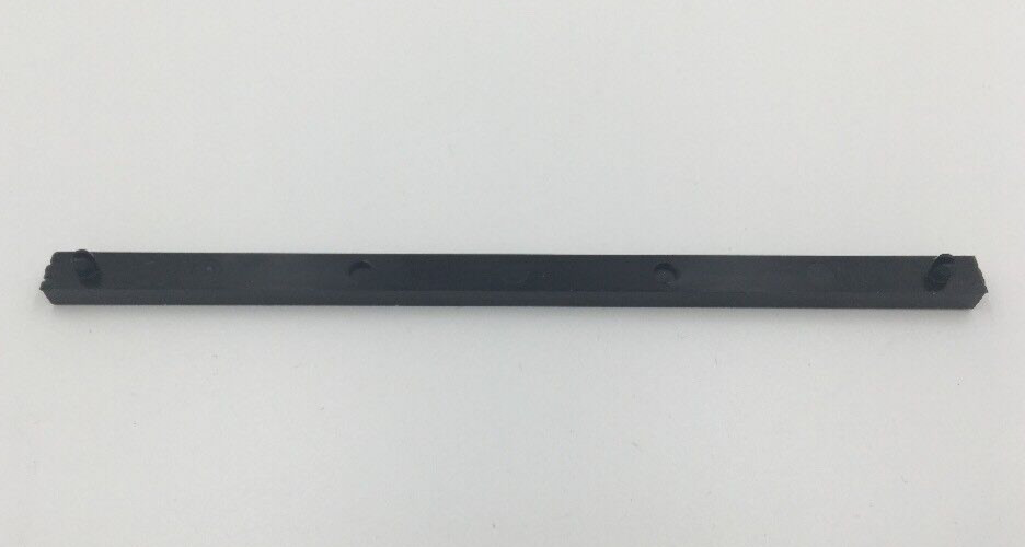 Lot Of (2) Unitrack Card Guides S300-6C Slotted PCB Snap Polycarbonate 6 1/8”