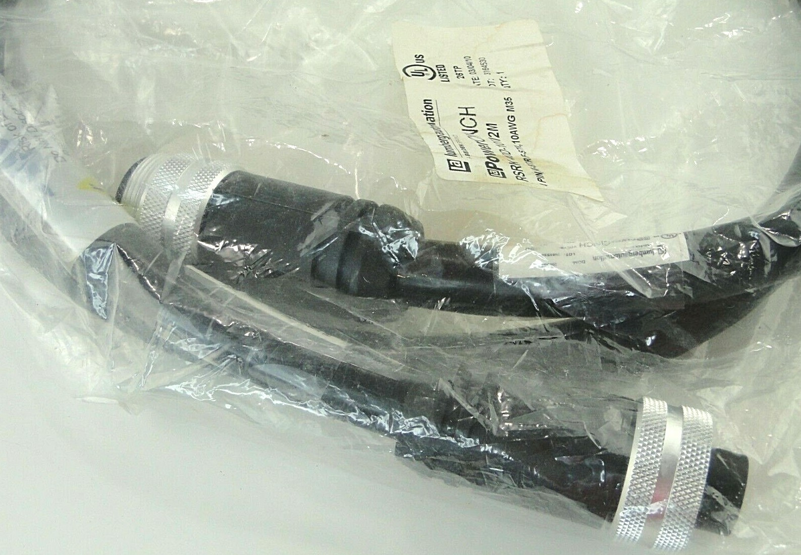 Lumberg Automation Power Cinch 40D-3/4-10T/2M Powercinch NOS