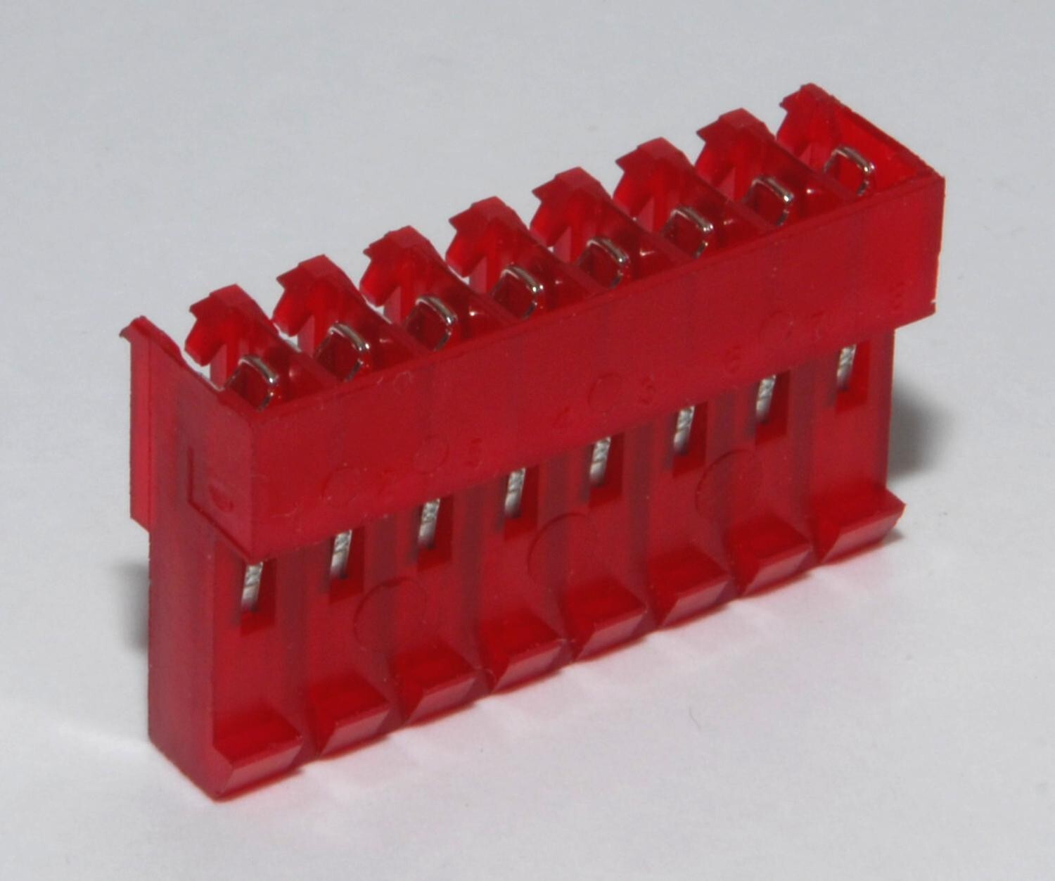 10) TE-Connectivity MTA-156 Series 8 Pin Header & Mate, .156″ 3.96mm .045 Pins
