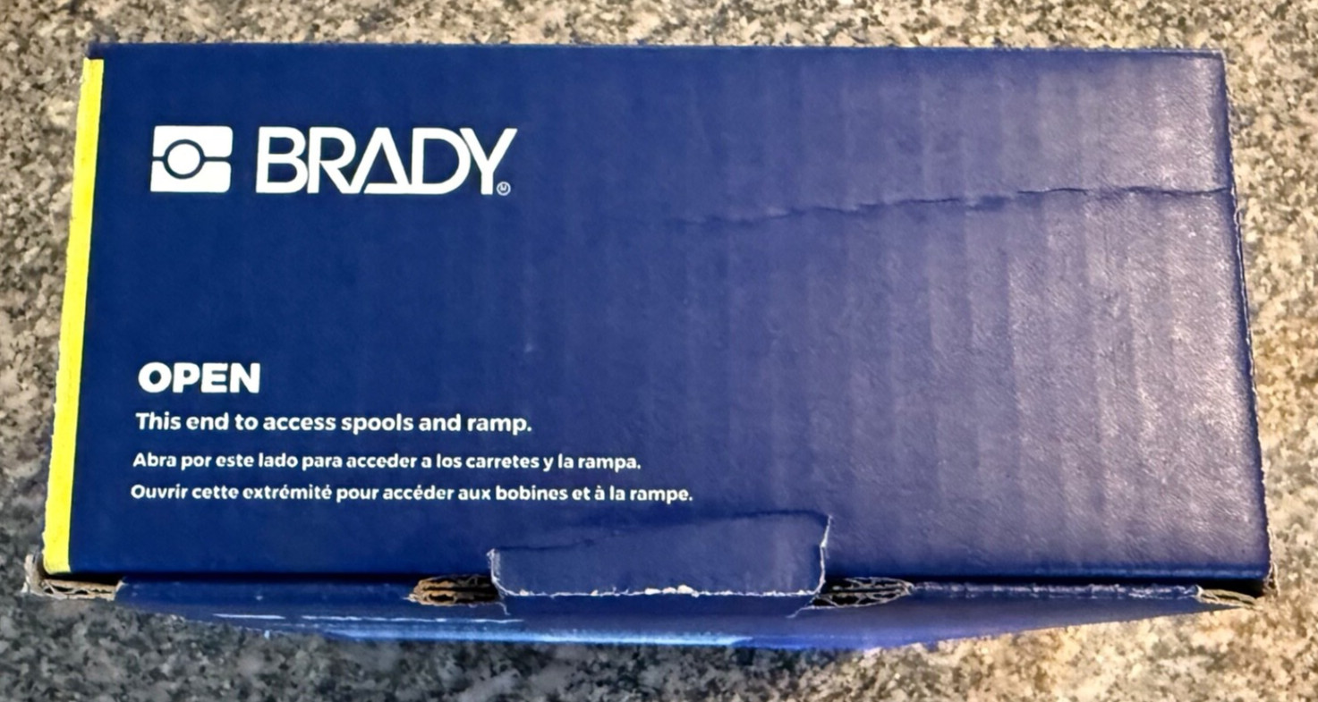 Brady BM71-500-175-342, (Qty 1000 Roll) .5″ x 1.5″ ~ Product 115019 ~ B-342 ~New
