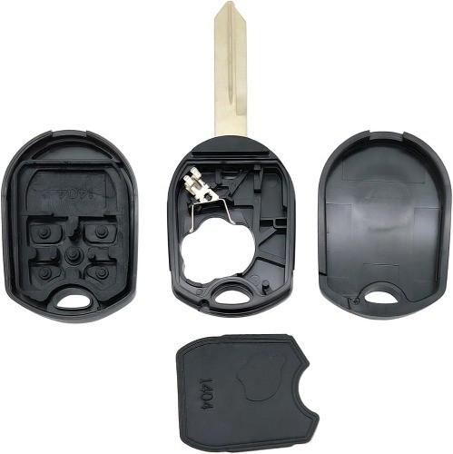 Replacement Keyless Entry Key Fob Cover for Ford F-150 F-250 Model: 4 Button-a