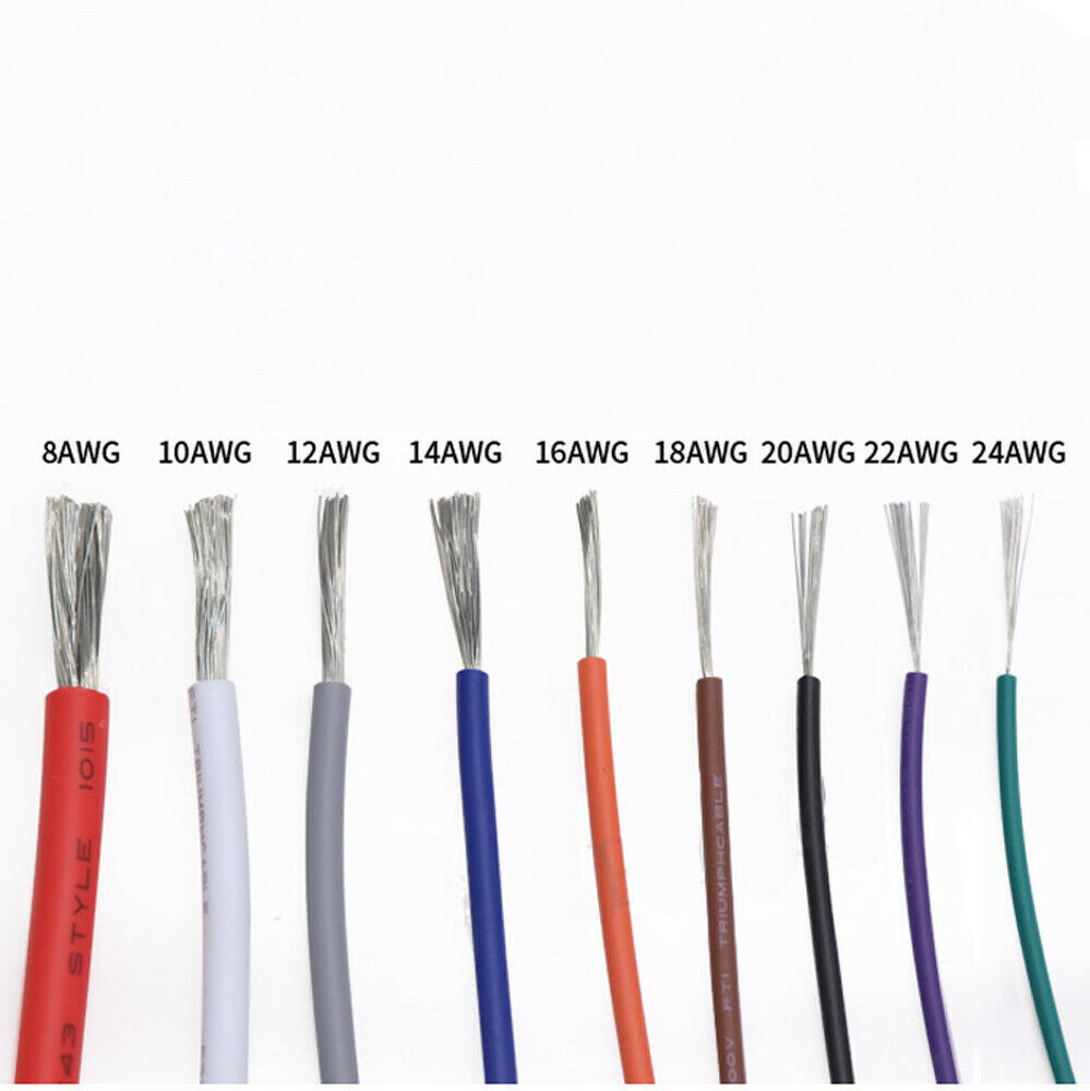 UL1015 24AWG Flexible Stranded Cable Wire PVC Tinned Copper Electronic Wires