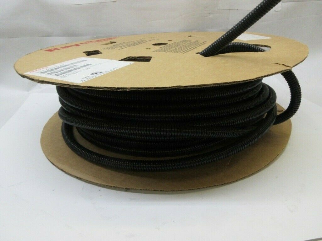 RAYCHEM HELICAL CONVOLEX TUBING, HCTE-0500-0-SP, 0.5″ DIAMETER, 100 FT ROLL