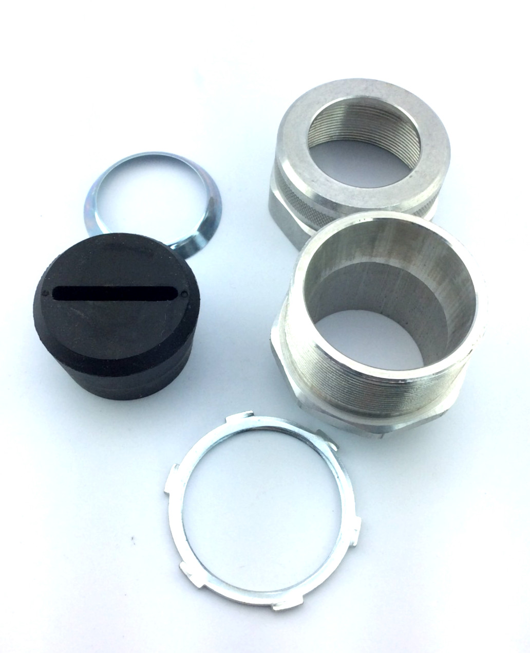 Remke RSF-6004 Festoon Cable Connector, alum, cable opening 1.65 x 0.22 in