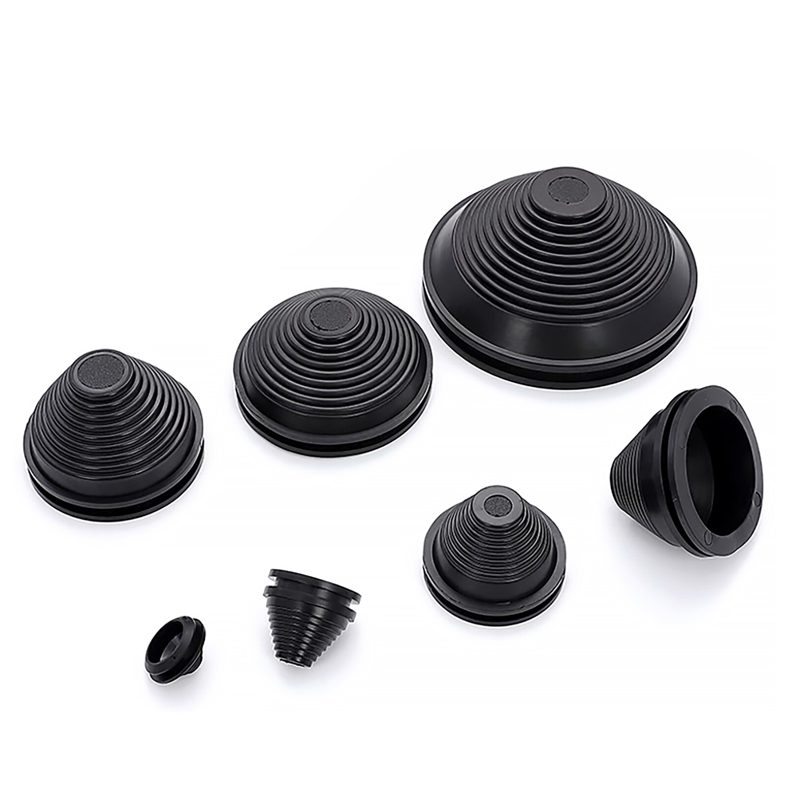 Ø 12mm -130 mm Sleeved Cable Grommets Rubber Tapered Sleeves Seal Plugs Bungs