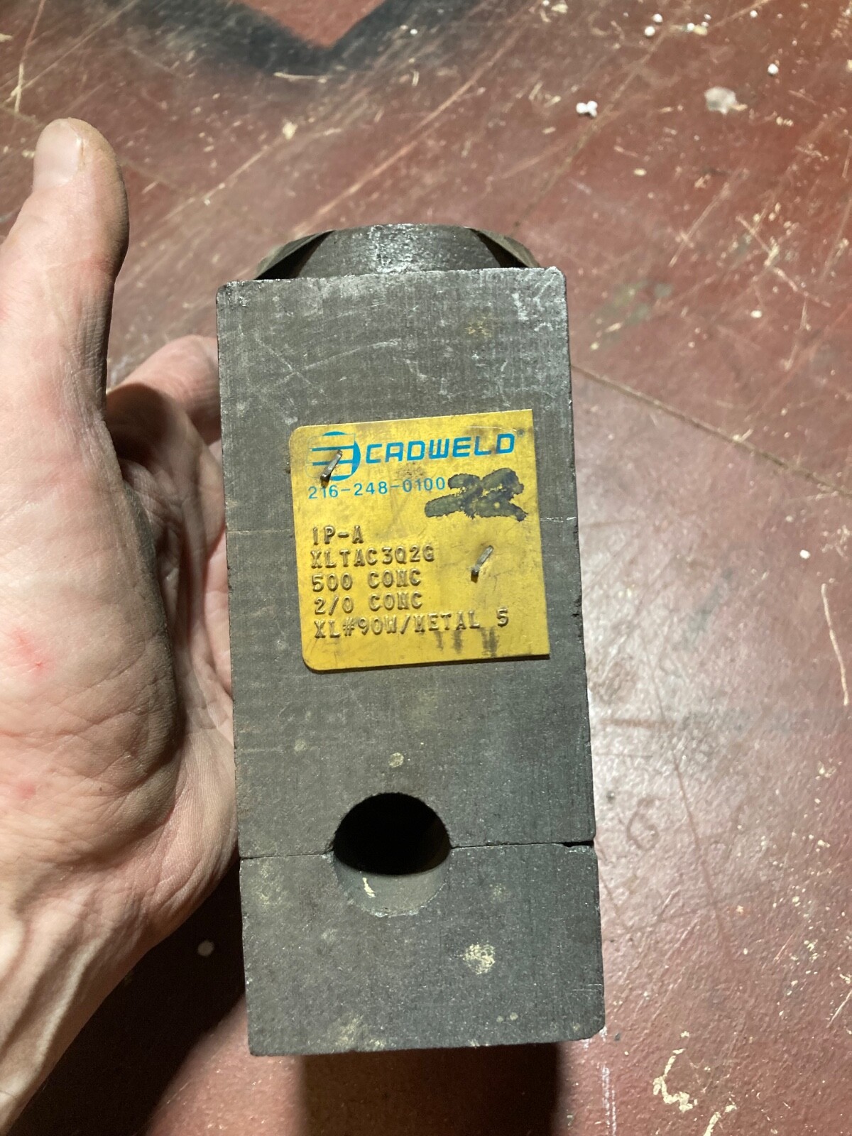 Cadweld Cad ERICO Weld Exothermic Welding Molds Lot of 40 Plus