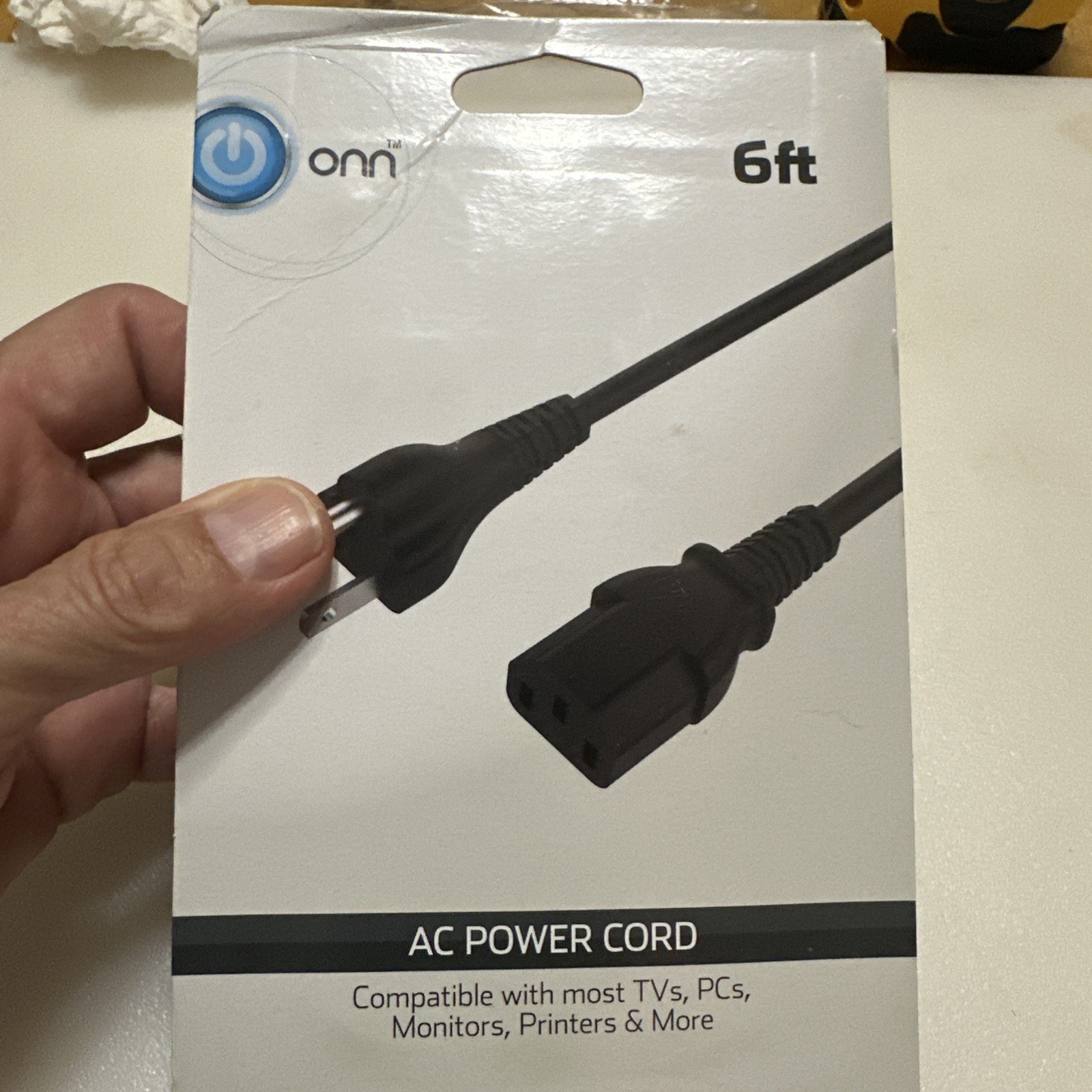 AC Power Cord Standard PC Computer Monitor Desktop Cable 6FT 3 Prong Plug