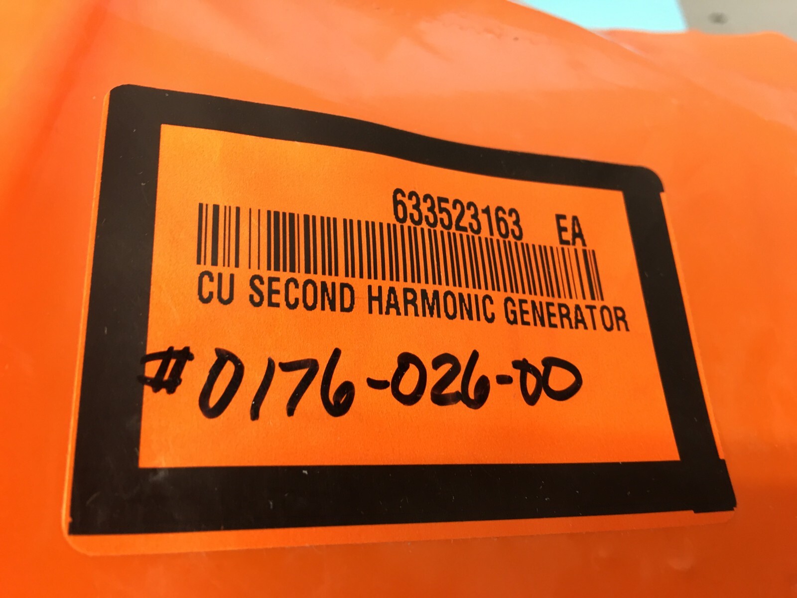 Coherent 0176-026-00 Vitesse SHG CU Second Harmonic Generator, 132499
