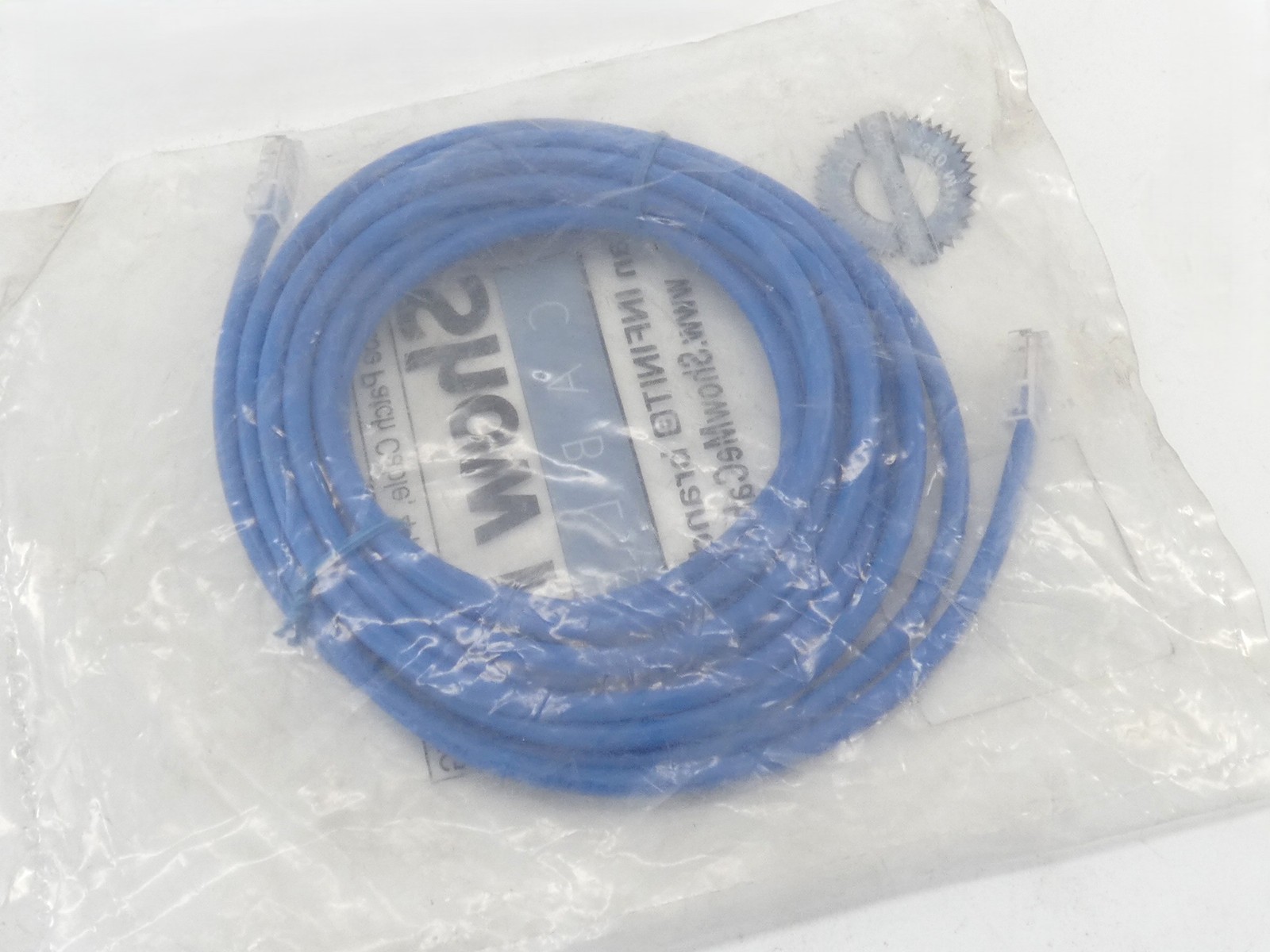 Show Me Cables 500-14 BL 14′ Cat5e Patch Cable Blue – NEW Surplus!