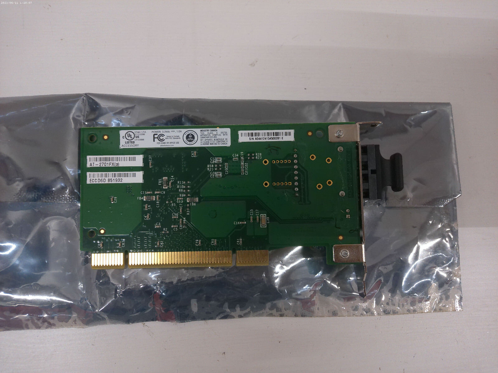 ALLIED TELESIS 844-001259-00 PCB