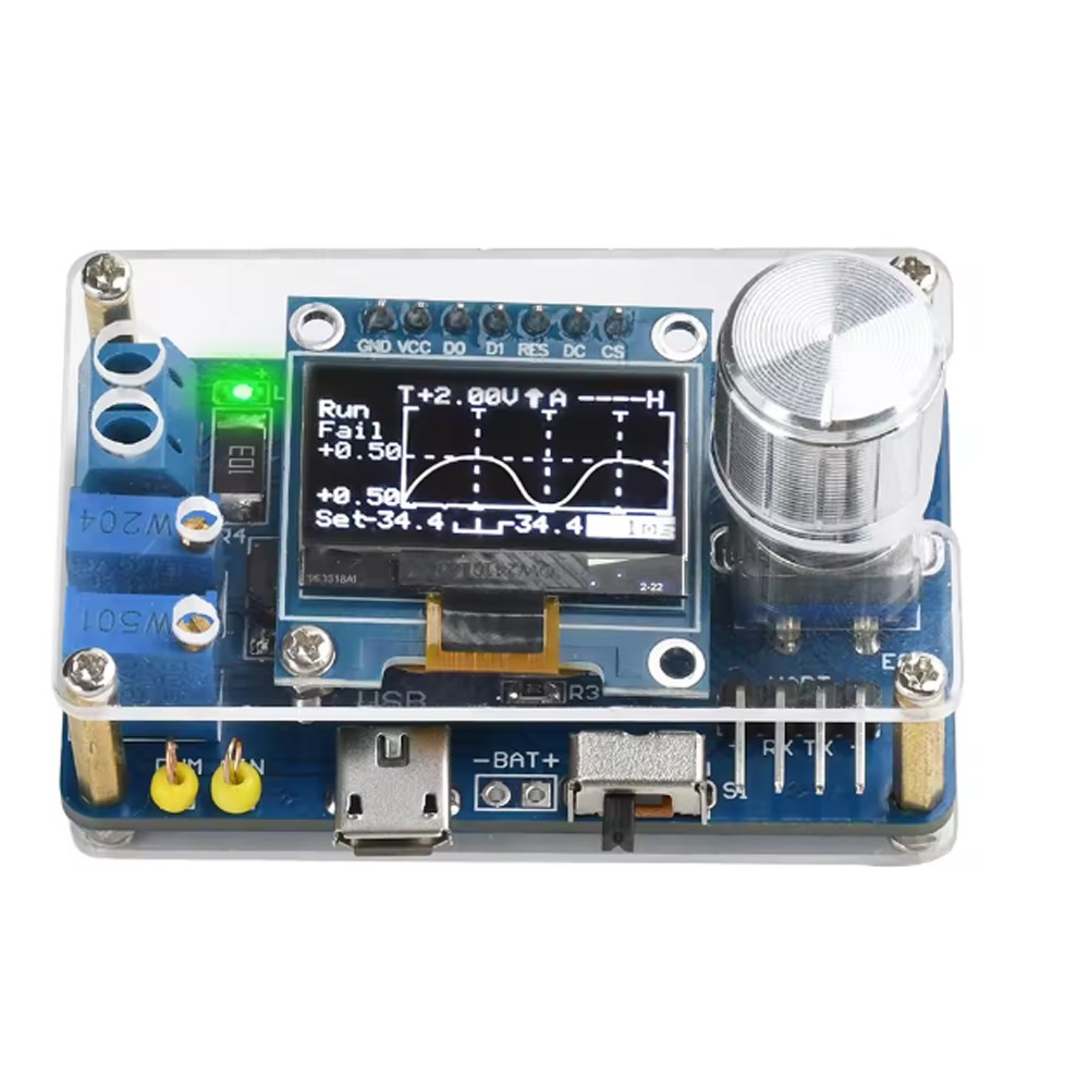 Mini Digital Oscilloscope Electronic DIY Kit STC DIY Soldering Practice Project