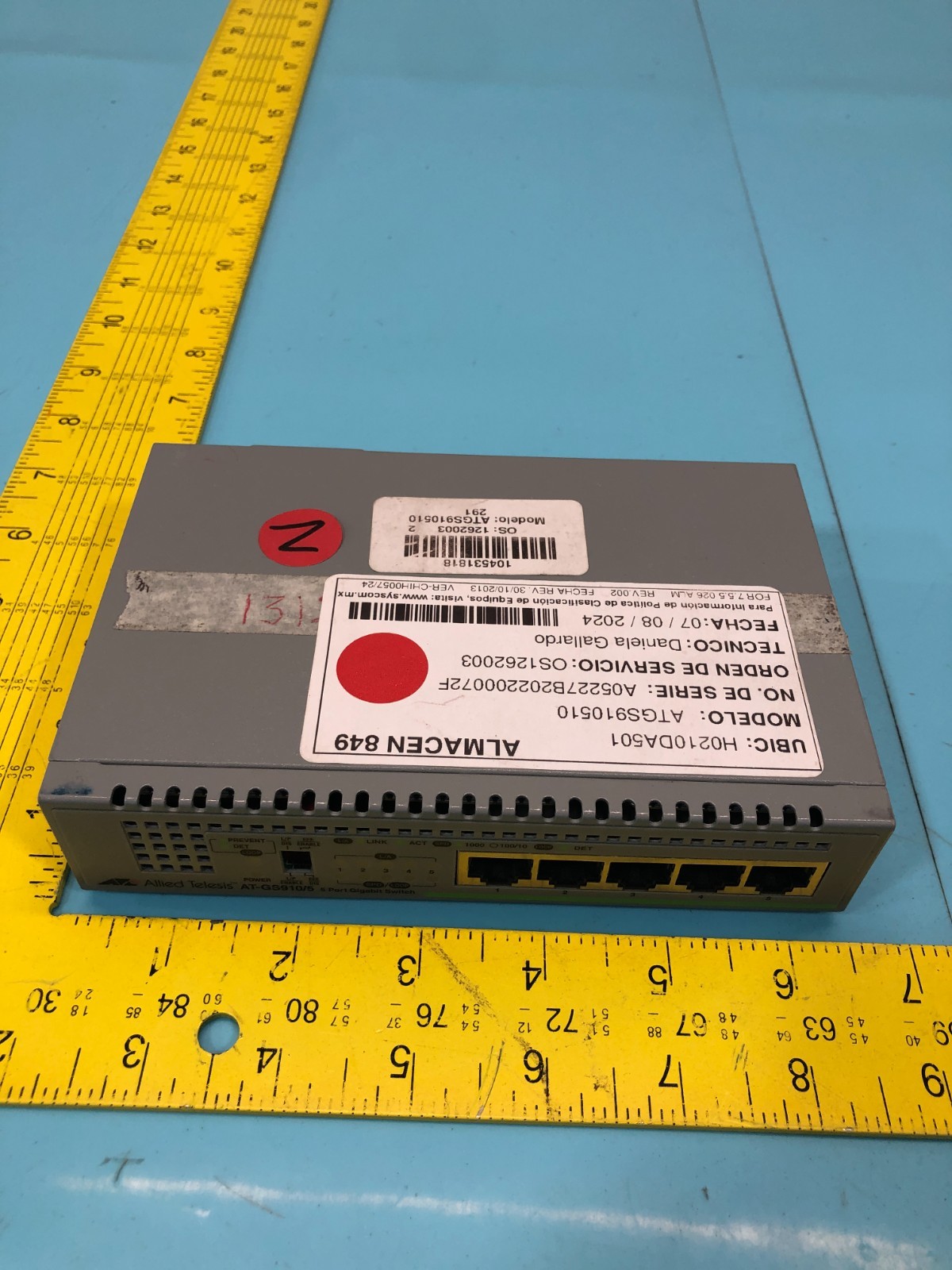 Allied Telesis AT-GS910/5 5 Port Network Switch, 195652