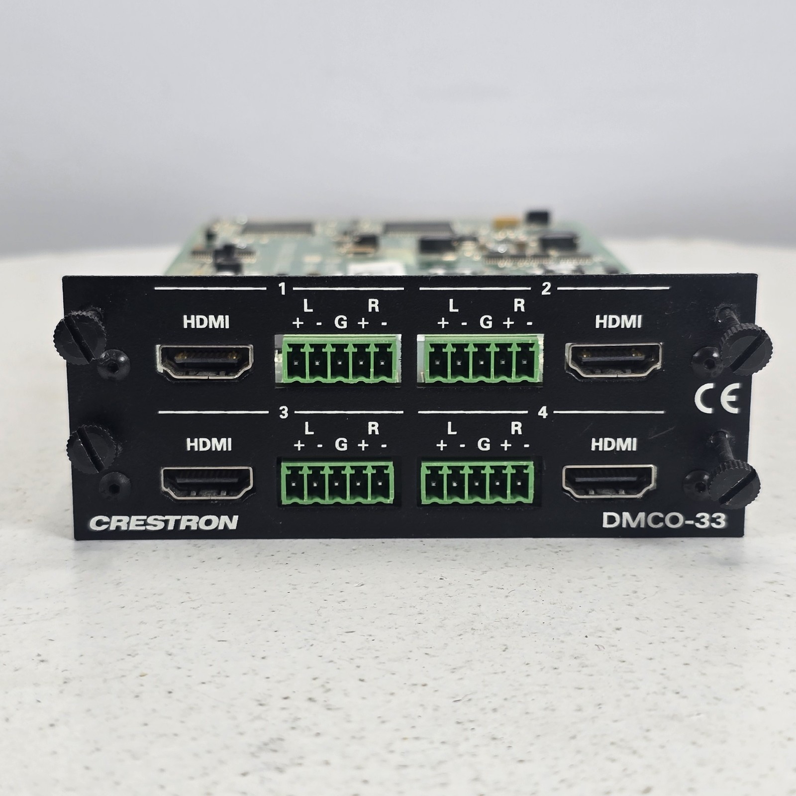 Crestron DMCO-33 HDMI w/4 Stereo Analog Audio Output Card