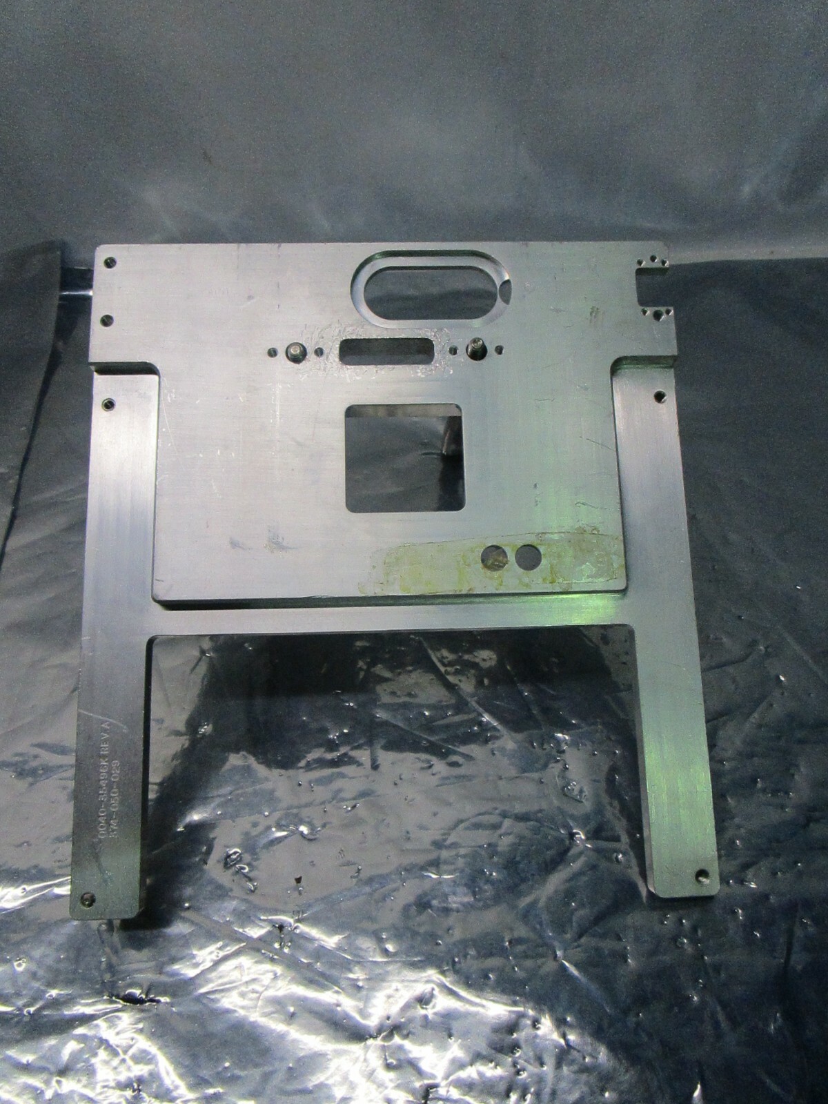 AMAT 0040-35496 RF MATCH ESC HV MODULE BRACKET SUPPORT, ETCH CHAMBER, MXP+, 1033