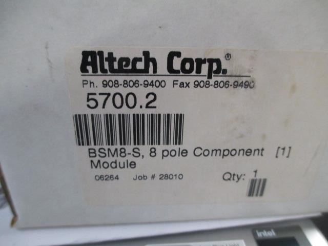 New Altech Corp 5700.2 Conn Term Blk Comp. Carrier CCA 250V 6A 22-12 AWG24 Pole