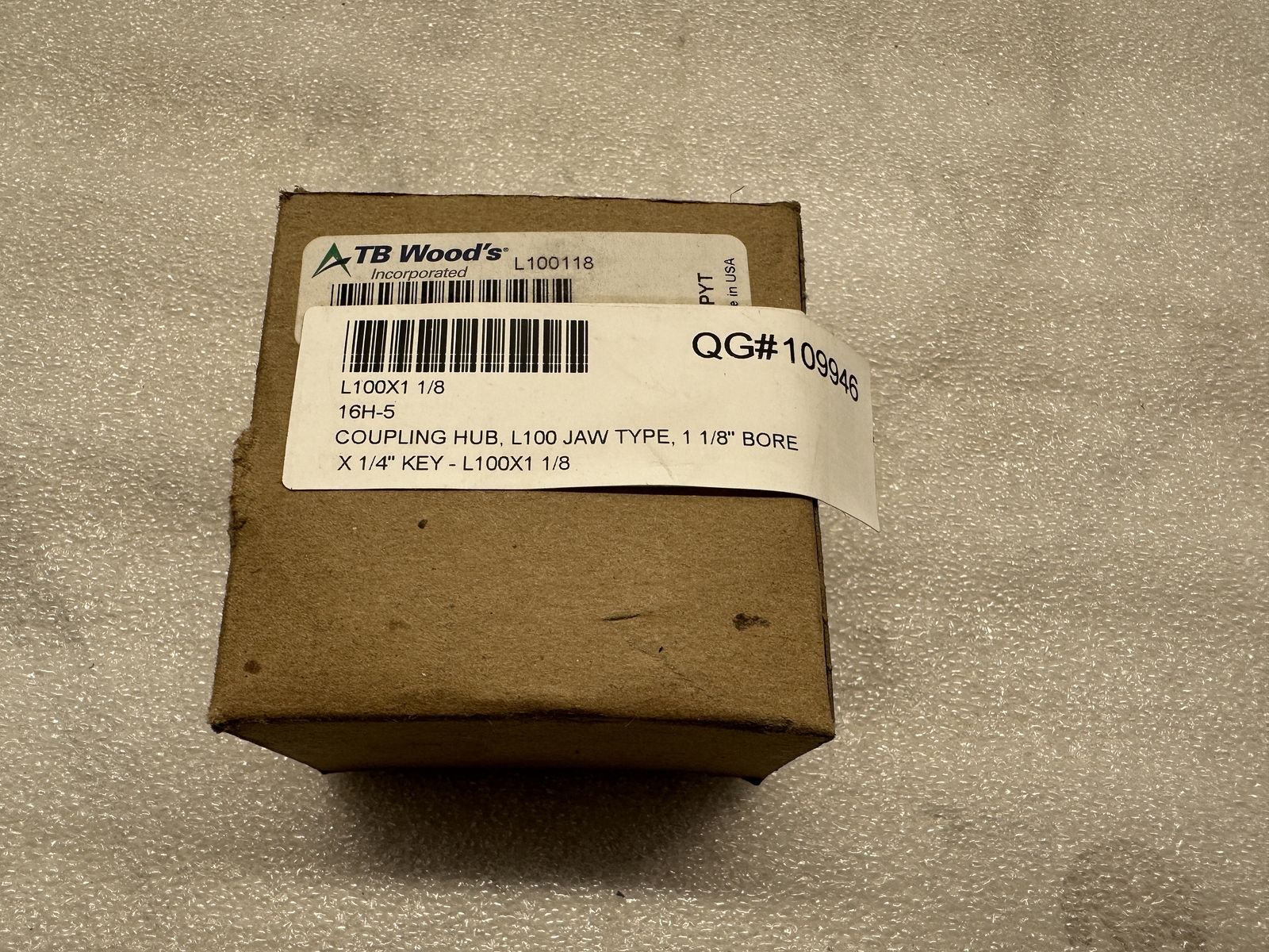 TB WOODS L100 1 1/8-New
