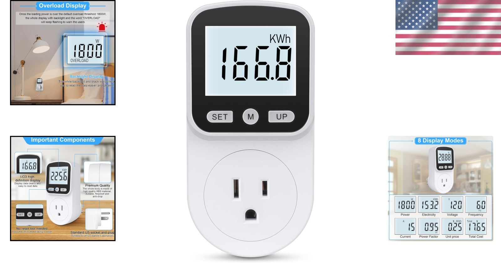 Energy Saving Device Stopwatt Electricity Saving Box Stabilize Voltage Device-US