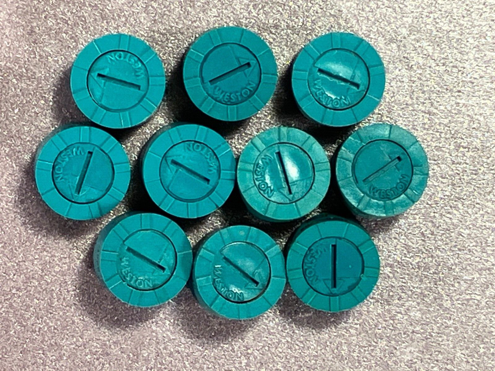 12pcs-Weston Trim Pot, 100 ohm, Single-Turn, Smooth, PC-mount, accurate! -RARE