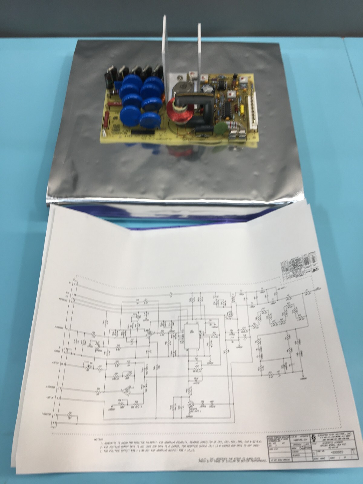 Glassman PCA1033 High Voltage Board, POWER SUPPLY, PCA 1022, AD-KA-HP/-9, 117908