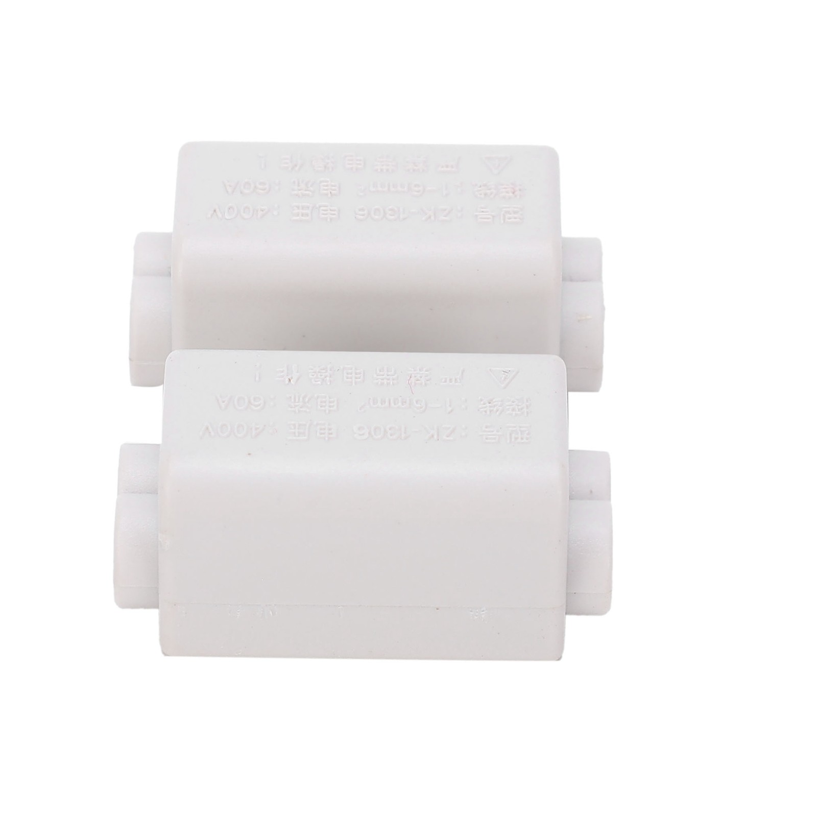 2Pcs High-Power Wiring Splitter Non-Breaking Design Main Function Terminal Block