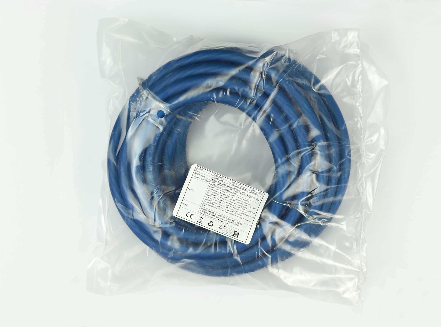Full Gauge 4AWG 25ft OFC Copper Battery Power Ground Wire Frost Bluefor Car & RV