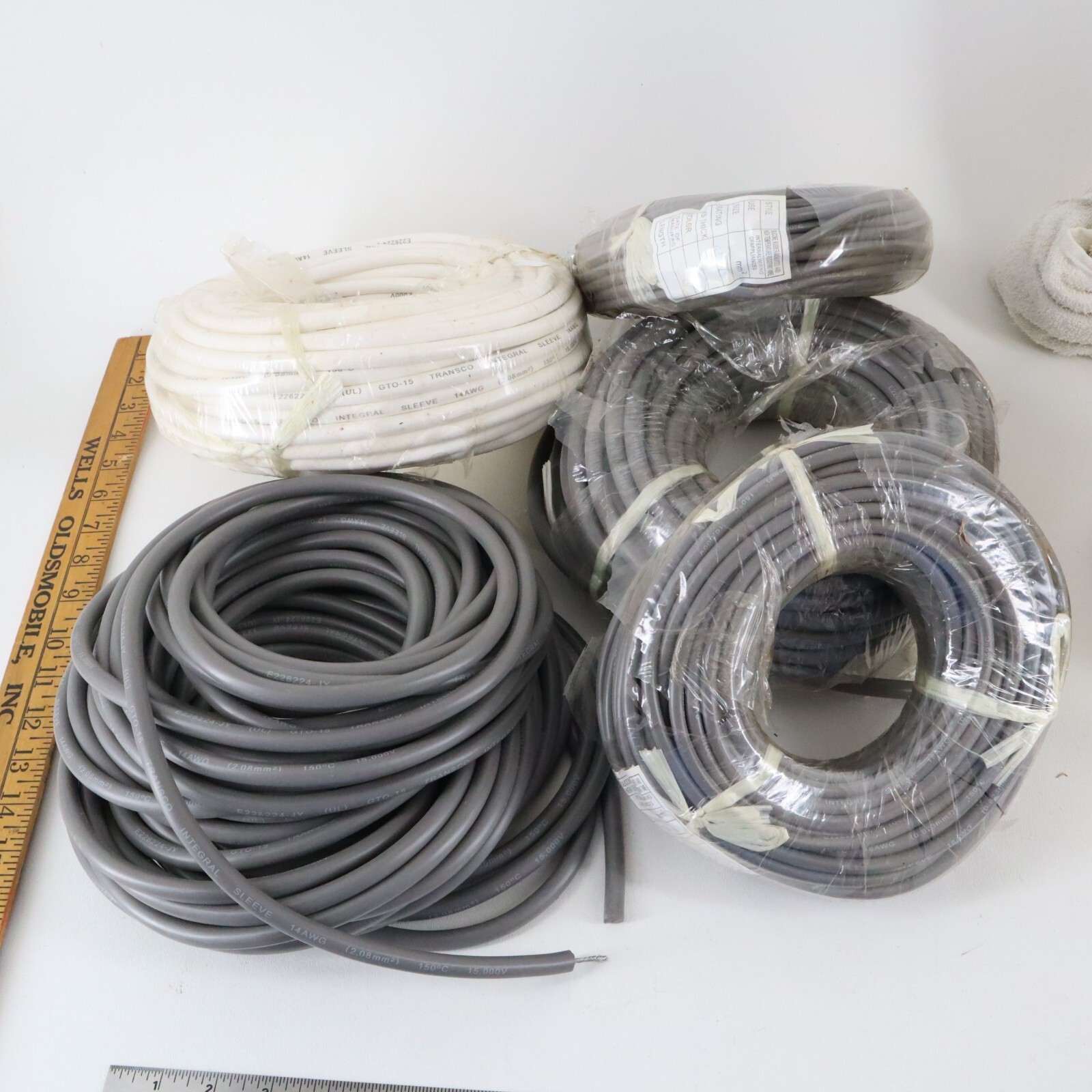 GTO-10 Neon Sign Wire 18 AWG 10k Transco Integral Silicone Sleeve 0.823mm(2)