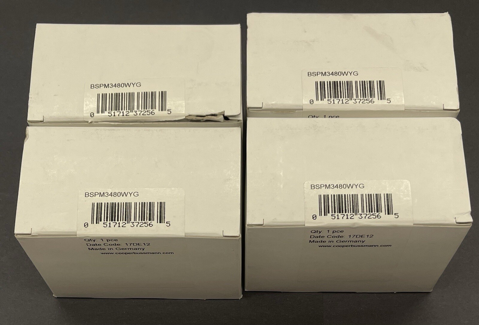 Cooper Bussmann BSPM3480WYG Surge Arrester w/ 3 BPM385UL modules, US Seller, NEW