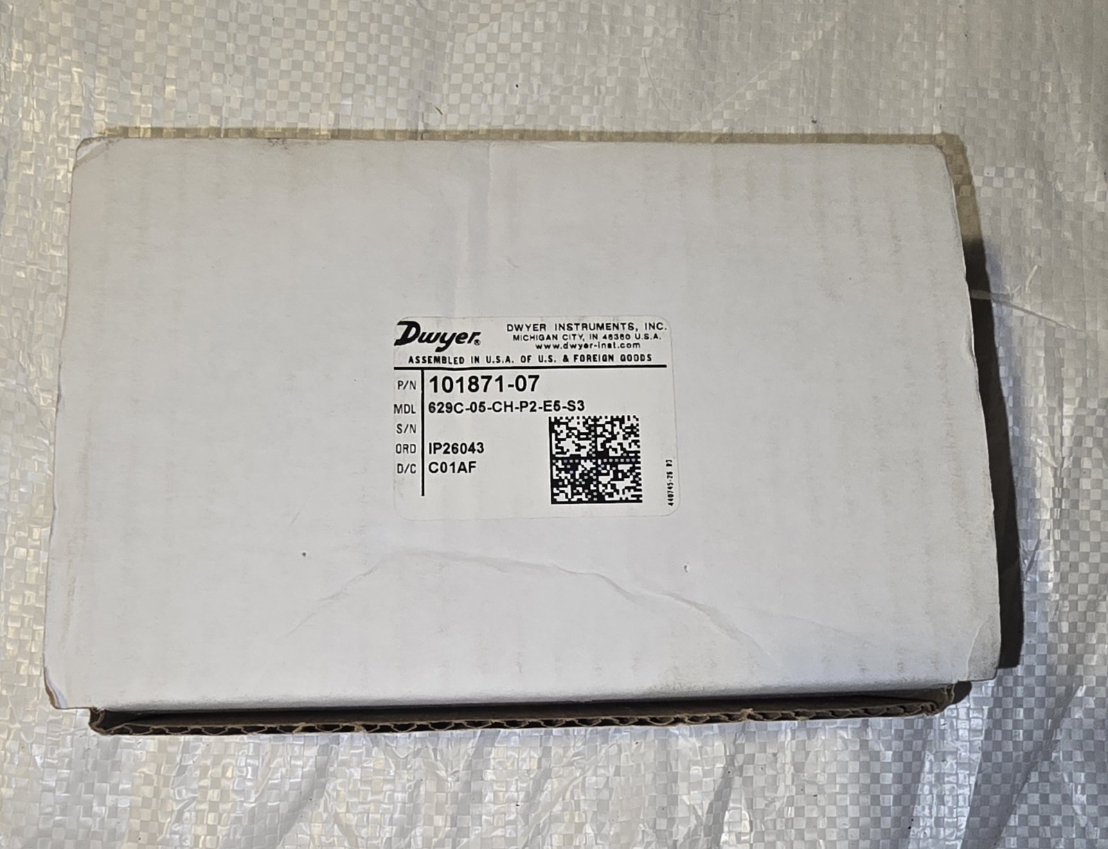 DWYER 629C-05-CH-P2-E5-S3 Differential Pressure Transducer- FREE SHIPPING!!!
