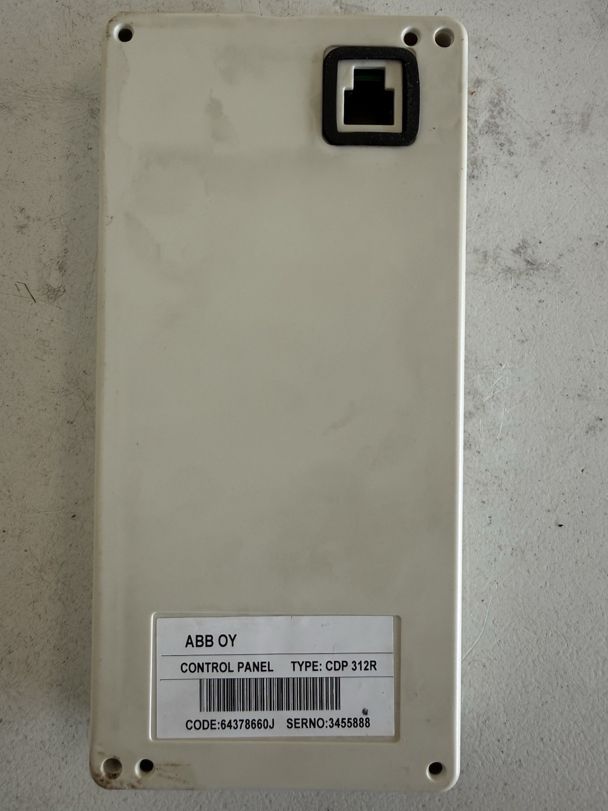 ABB CDP312R Control Panel (Keypad) for ABB ACS800/ACS850 Drives