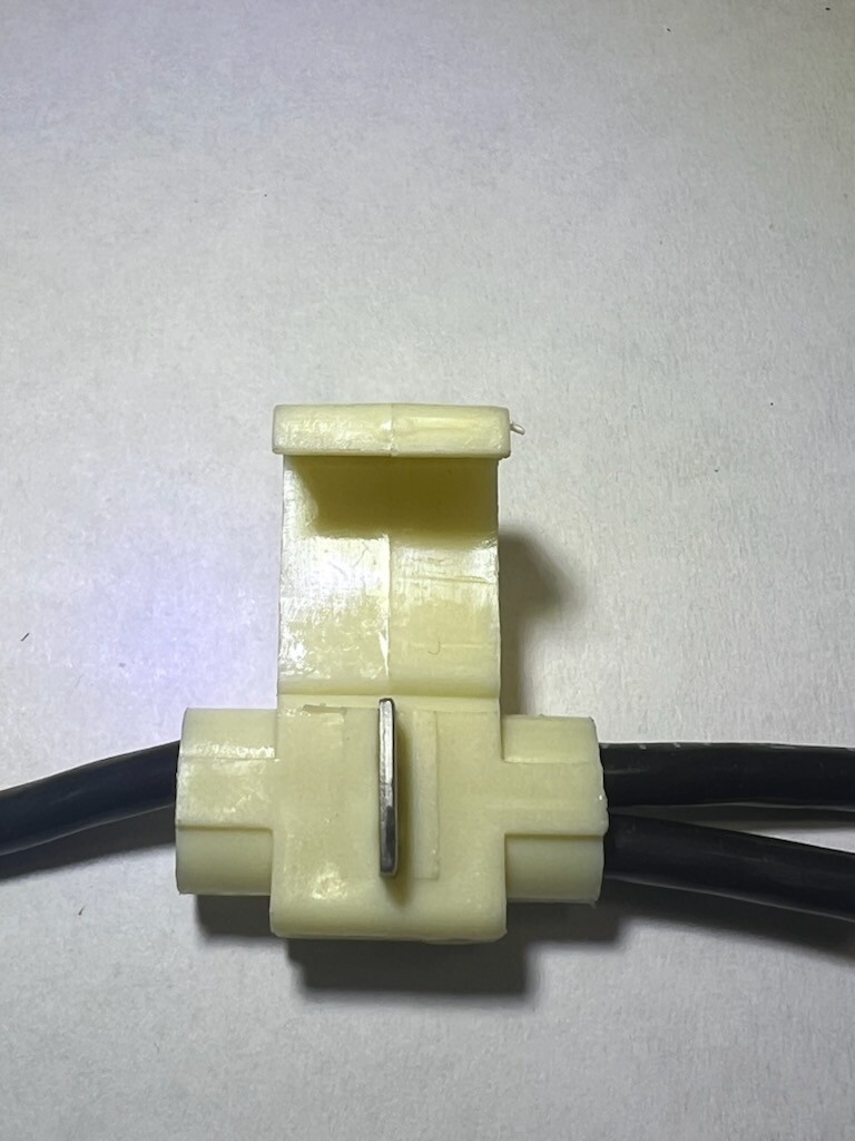 White Tap Splice Terminal Connector 18-14Ga 5pk
