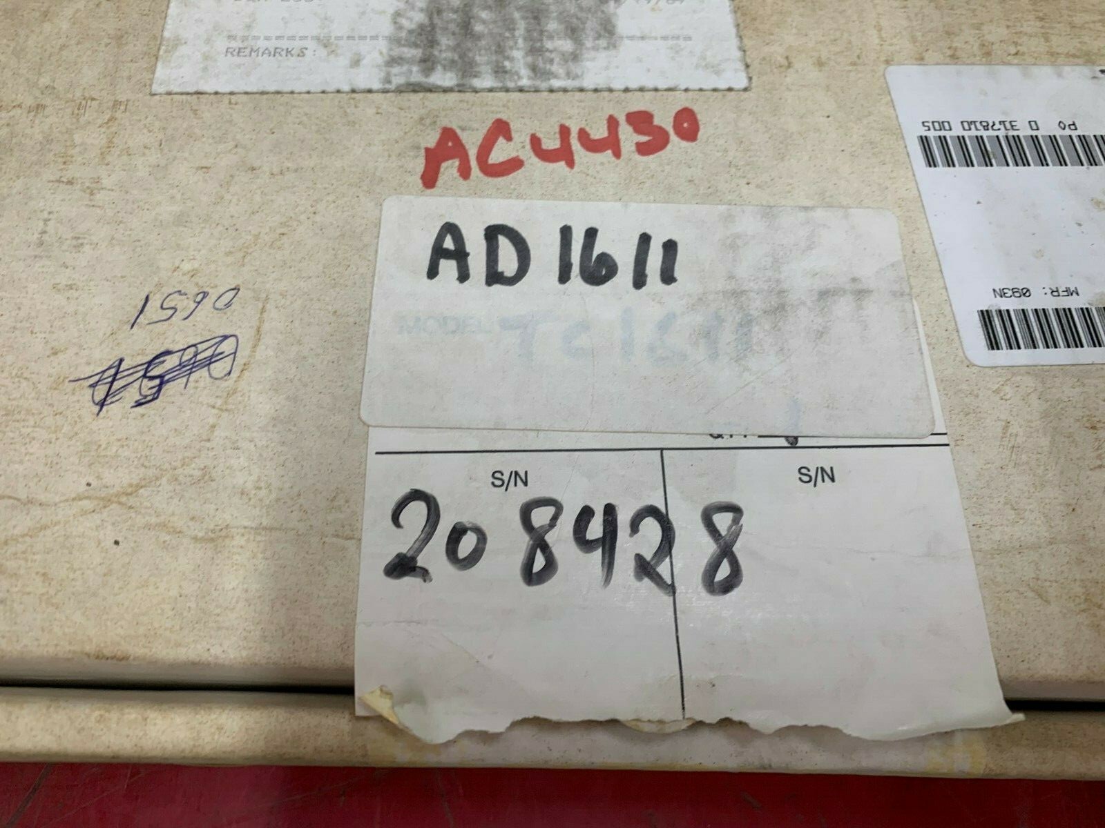 NEW BBC AC4430 CIRCUIT BOARD AD1611 PG-4430-1