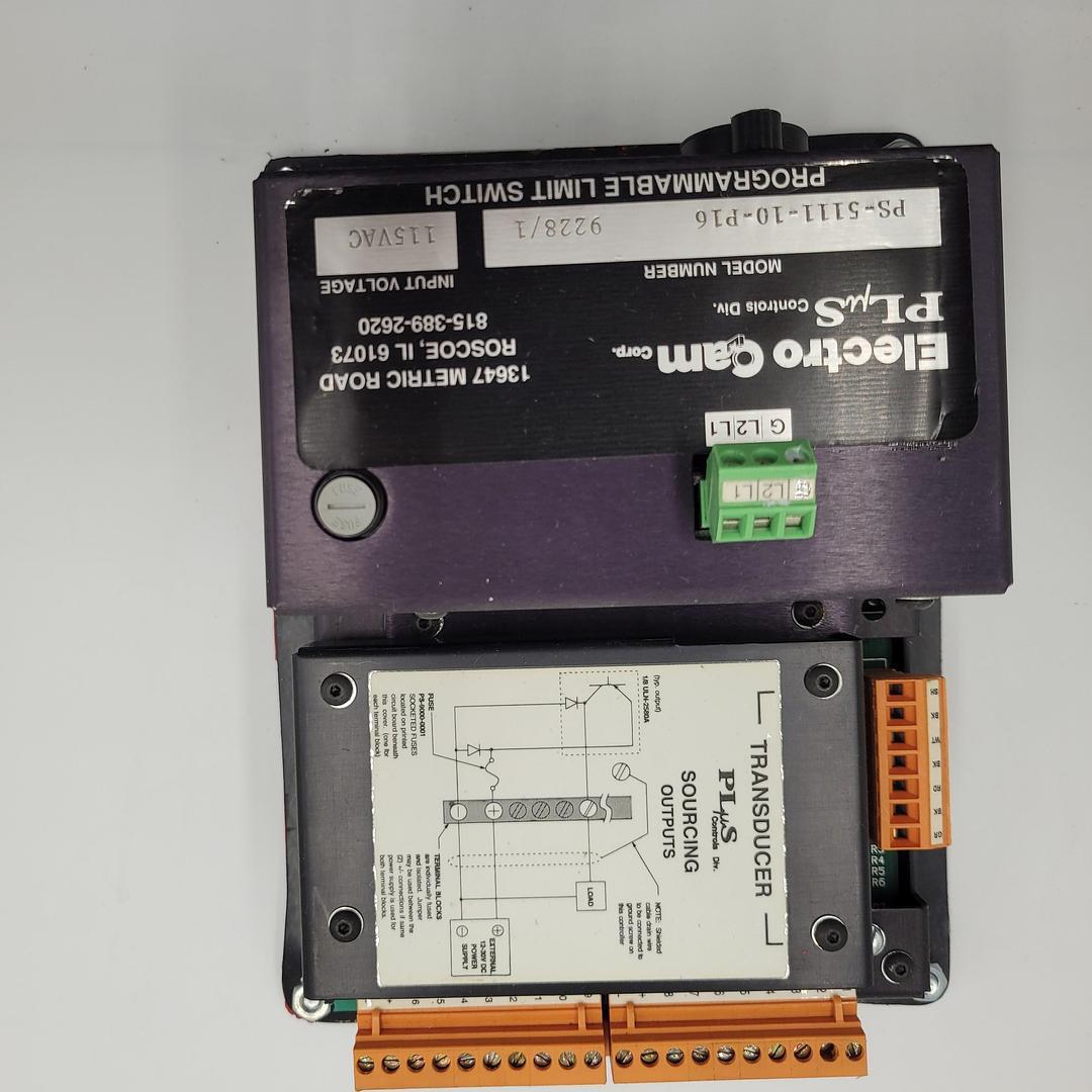 ELECTRO CAM PS-5111-10-P116 9228/1 – 115V AC INPT PROGRAMMABLE LIMIT SWITCH