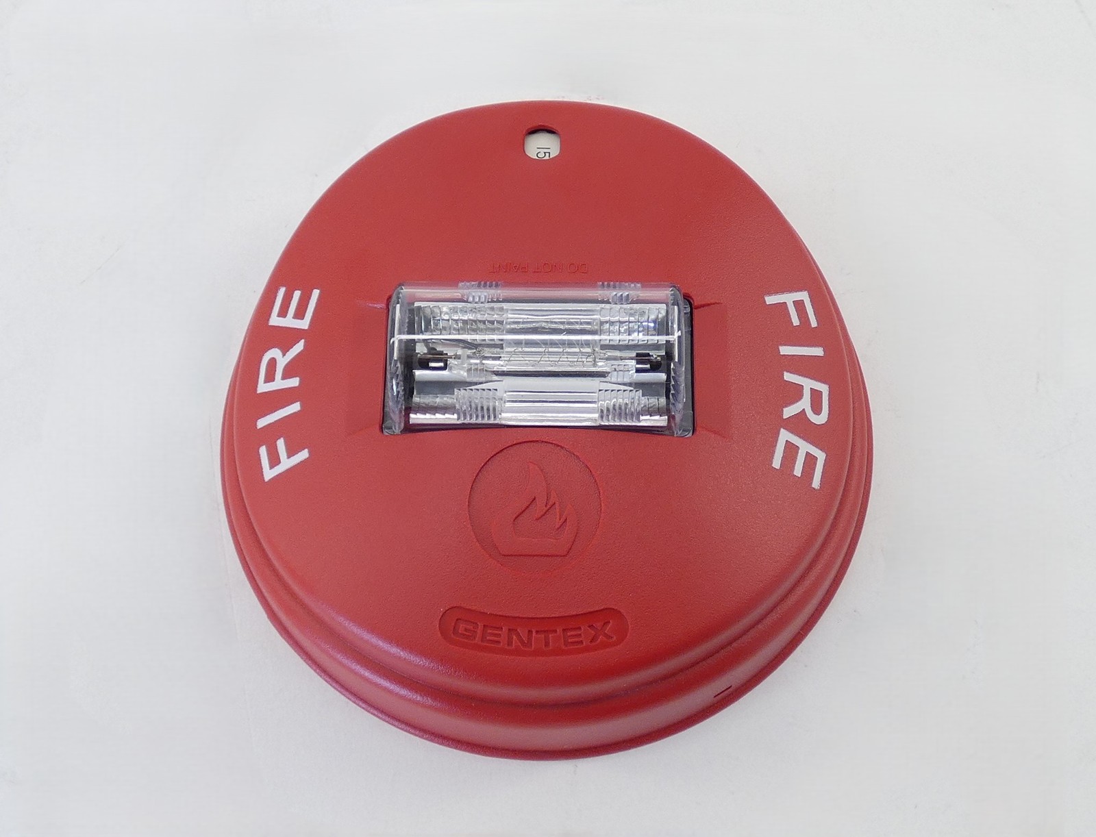 Gentex GCS24CR Ceiling-Mount Fire Alarm Strobe 24VDC Selectable Commander – N…