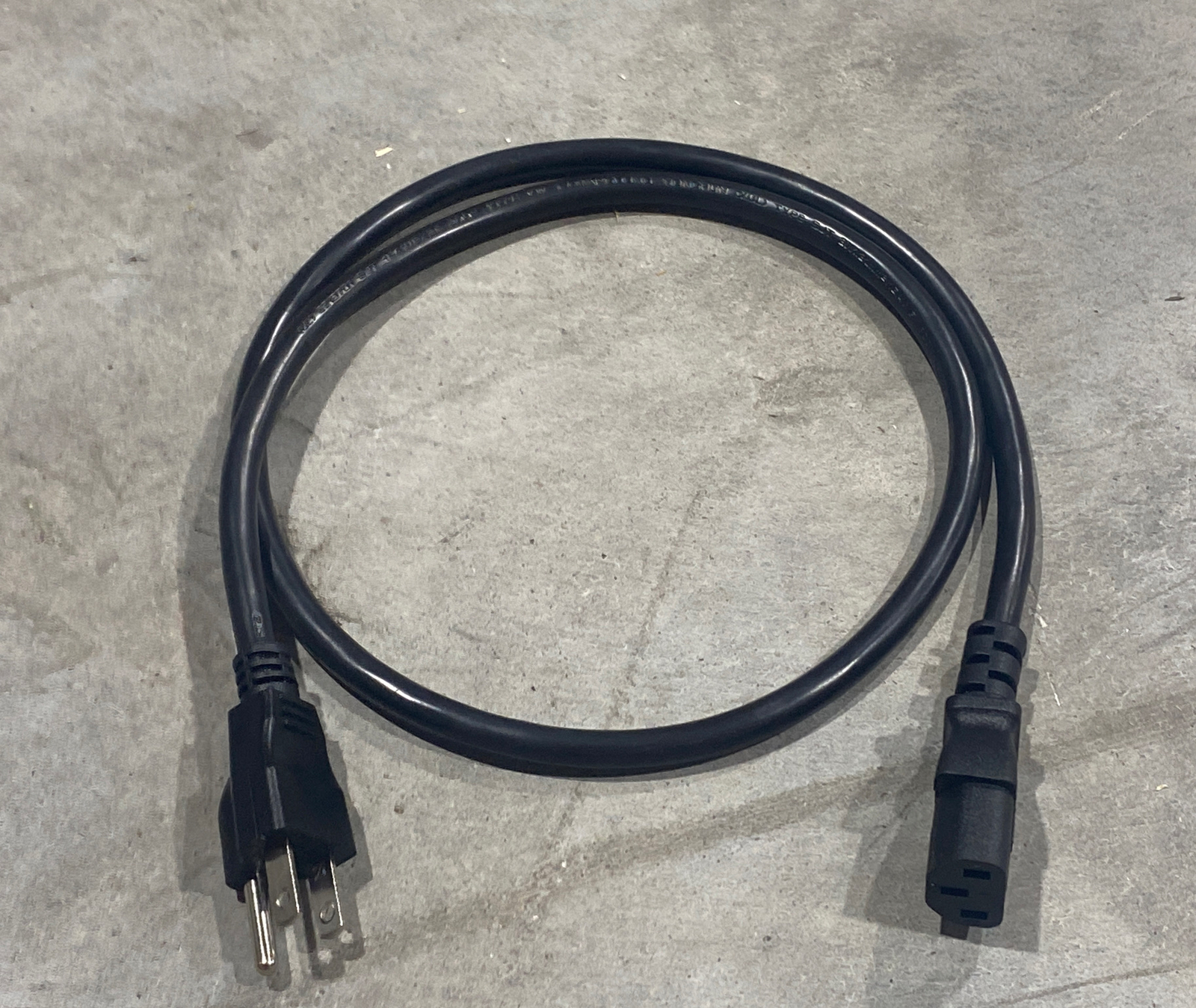 XIONGRUN XR-301 To XR-501 Cable Cord E218701 SJT 15AWGX3C 300V – NEW