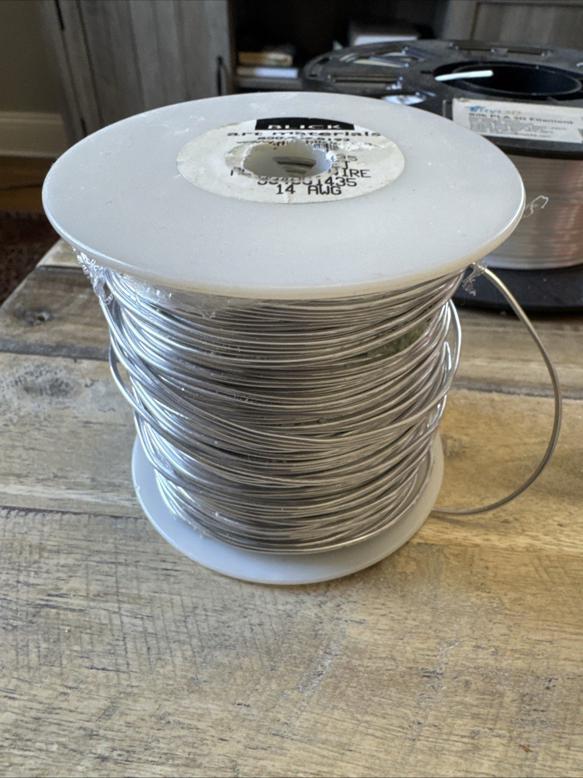 14 AWG Gauge Aluminum Wire Buss Wire 350′ Length Silver Brick NY