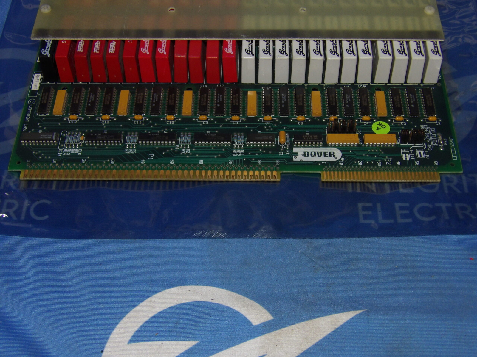 Dover Elevator ThyssenKrupp 6300CN5 Rev. K PMI Circuit Board w/ 48 Modules + …