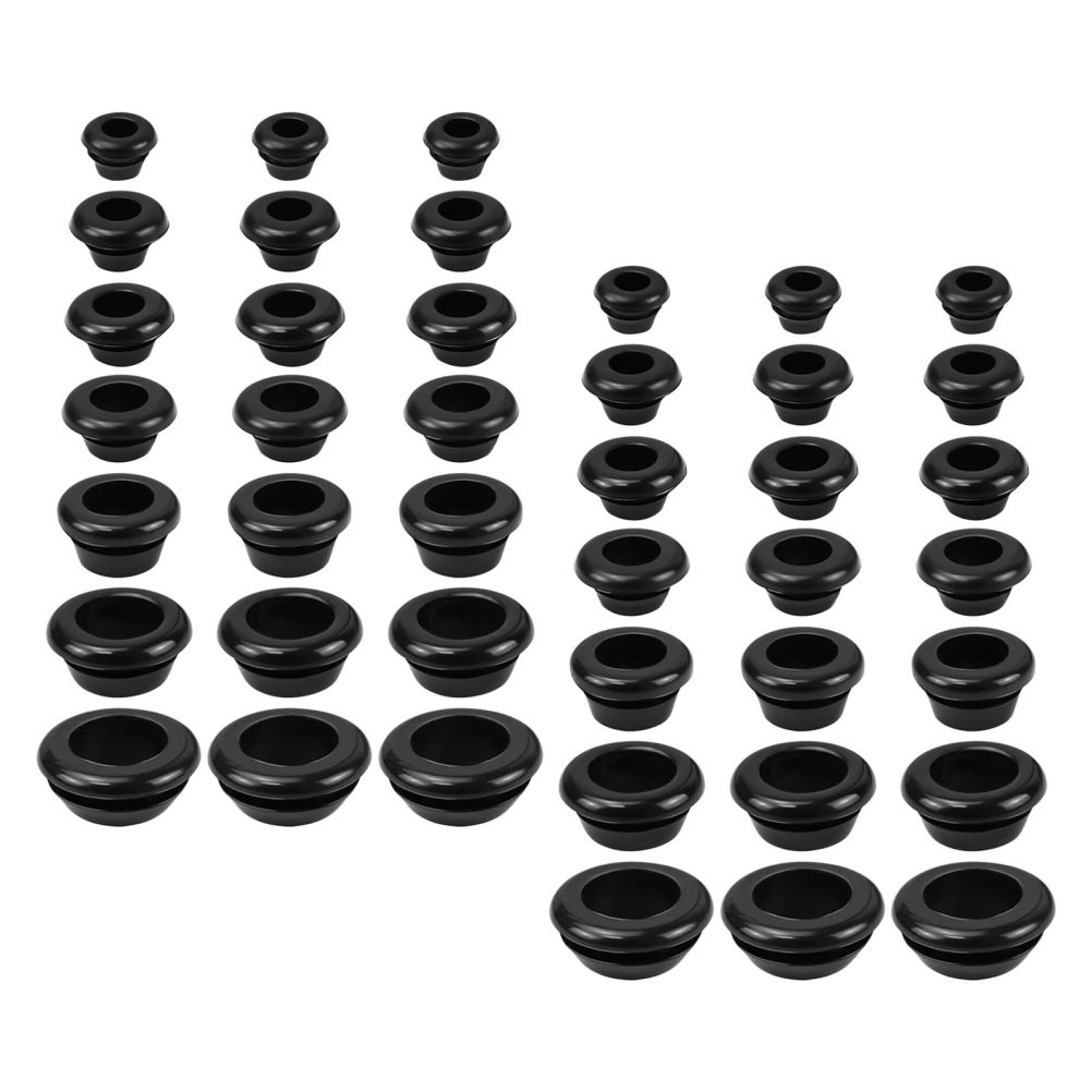 Rubber Coil Electrical Wire Grommets Plugs for Cables Gasket Wiring