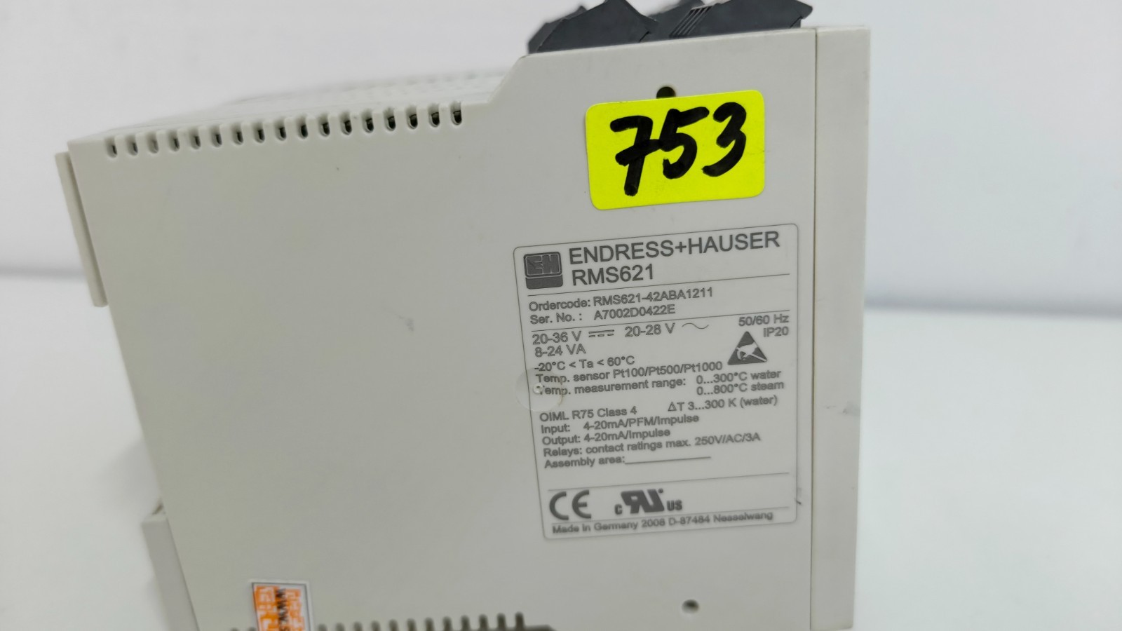 Endress+Hauser RMS621 Controller Fast Shipping! 30 Days Warranty