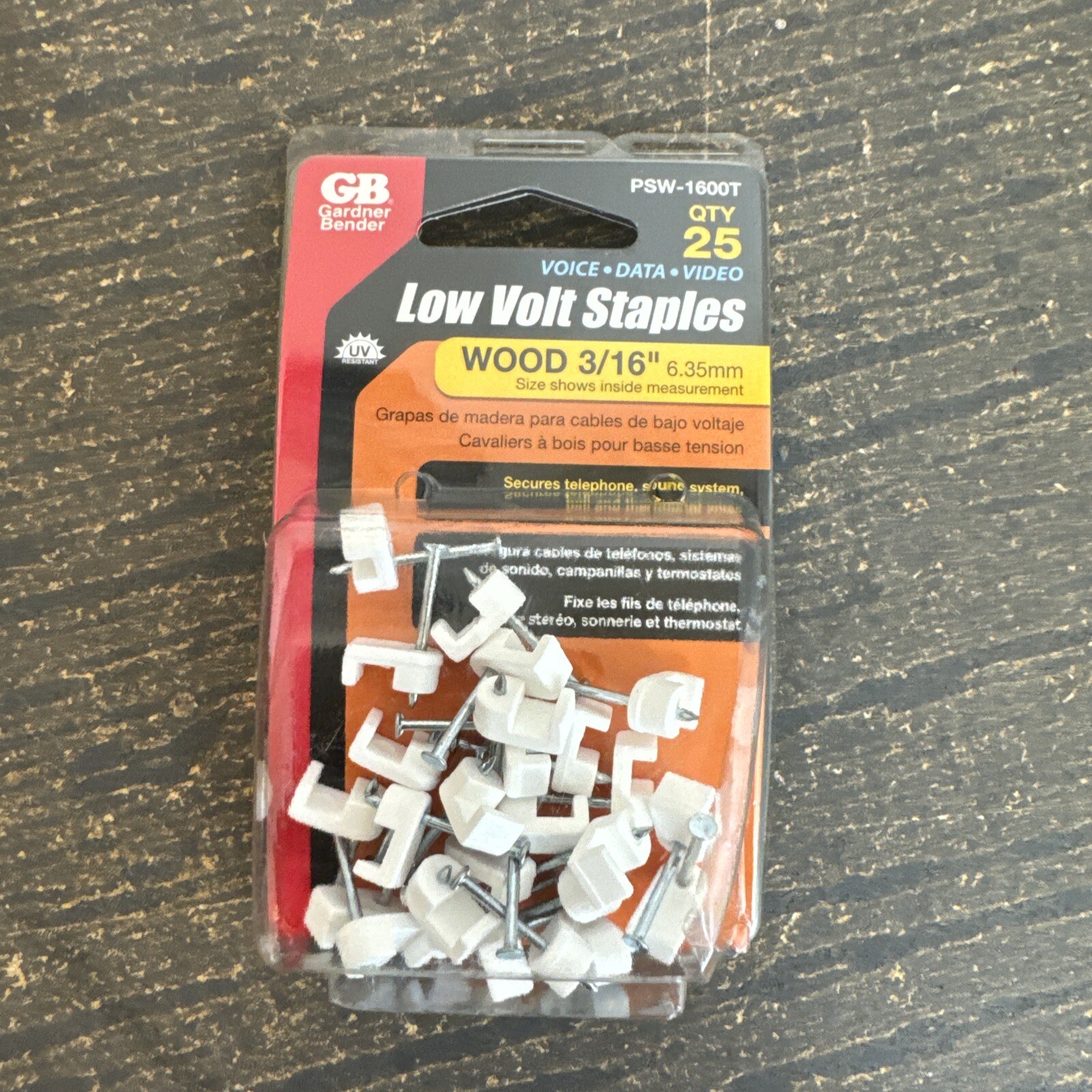 Low Volt Staples 3/16″ 5 Mm-Brand New