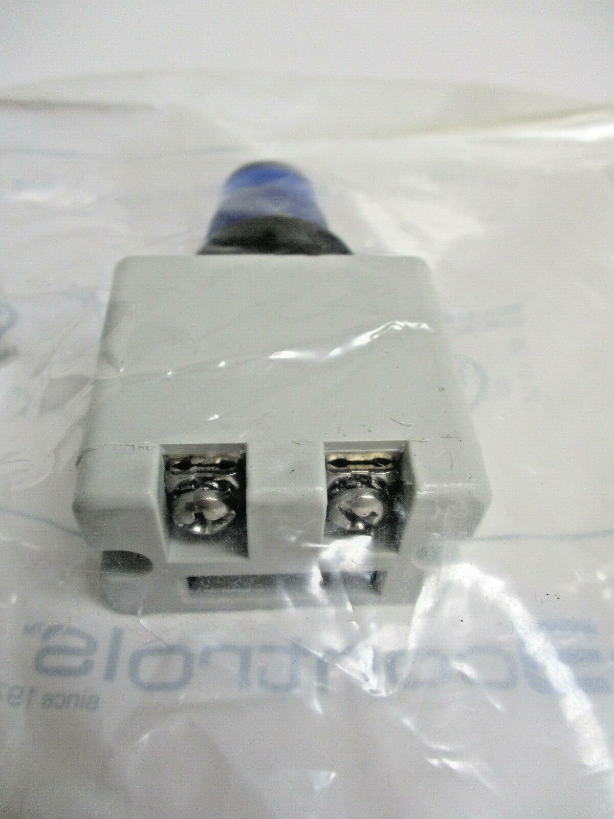 C3 CONTROLS, MRL125DLB-MPLLBE, 16MM DC RESISTOR BLUE LED LIGHT