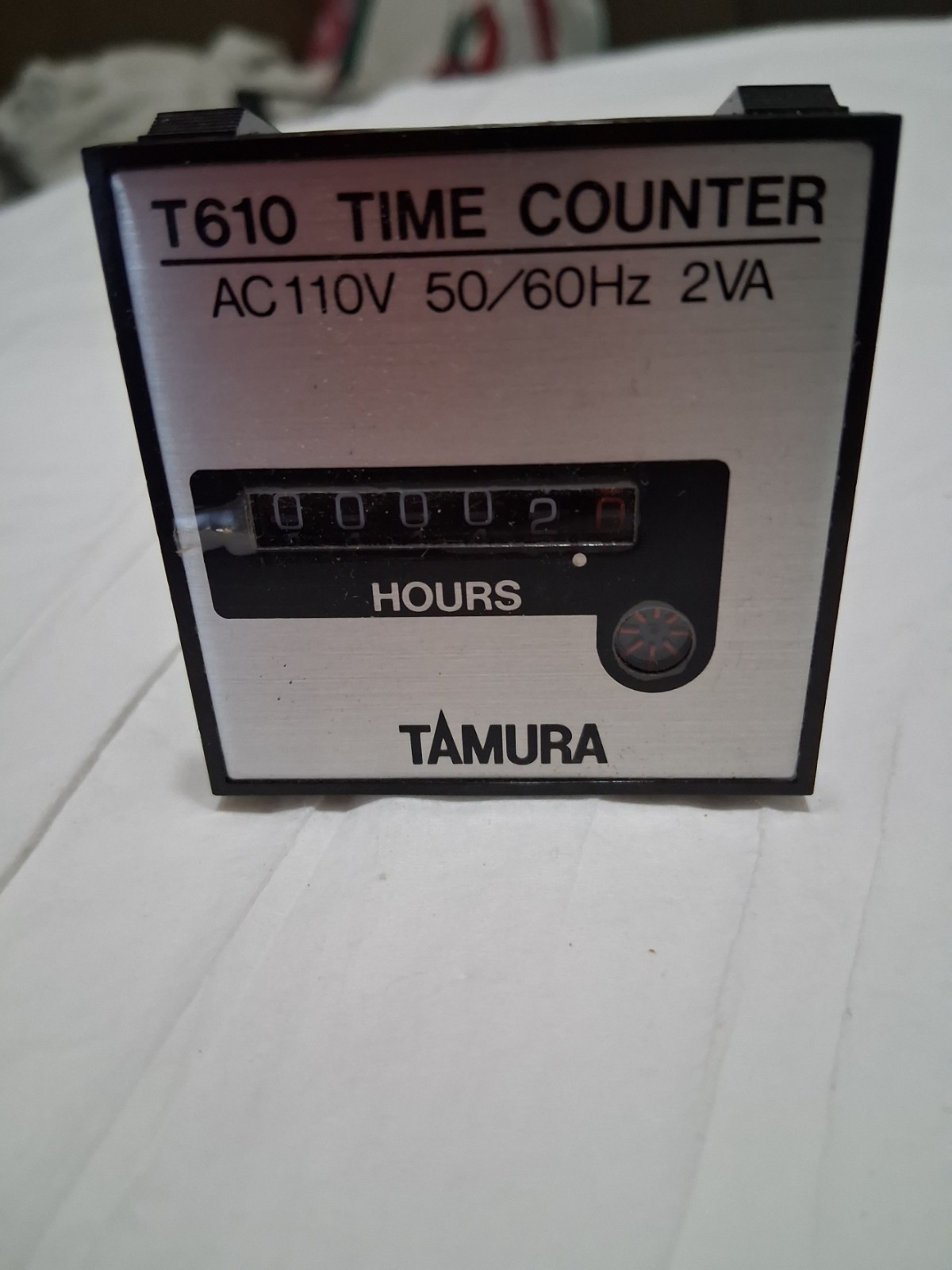 NOS Tamura T610 Time Counter AC 110V 50/60 Hz 2 VA