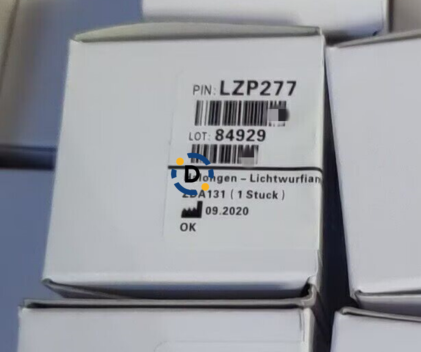 New HACH LZP277 Luminometer bulb halogen lamp